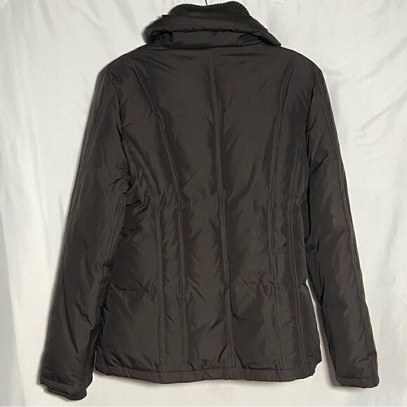 Michael Kors Down Waterfowl Puffer Brown Winter Snow Jacket Womens S - Picture 12 of 12
